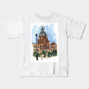 Budapest sketch , Hungary. Kids T-Shirt